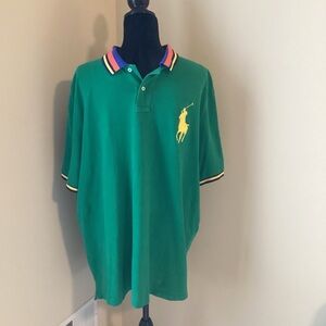 Polo by Ralph Lauren Green Polo Shirt Big Pony